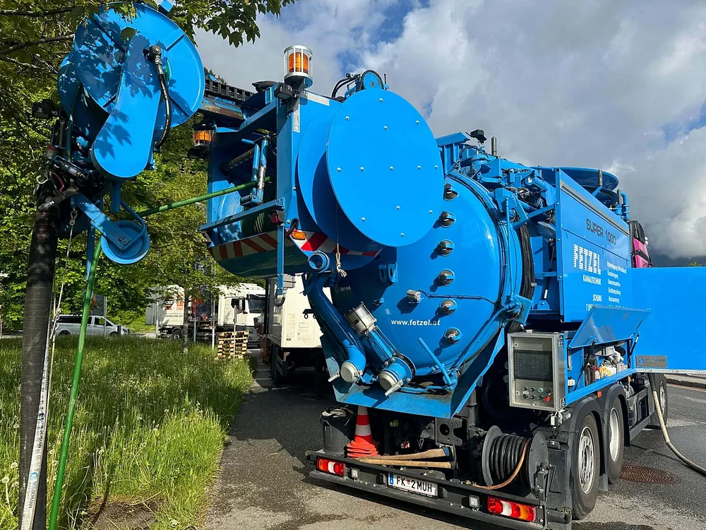 Kanalservice Team aus Schlins